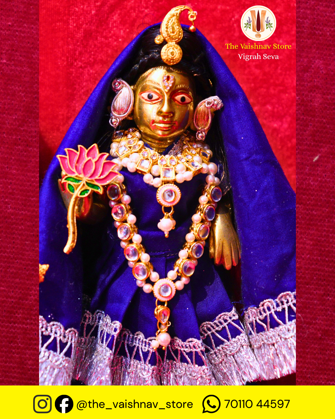Mata Shri Lakshmi Ji (Vigrah Seva)